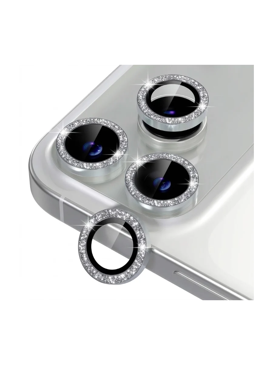 Lente con glitter para iPhone