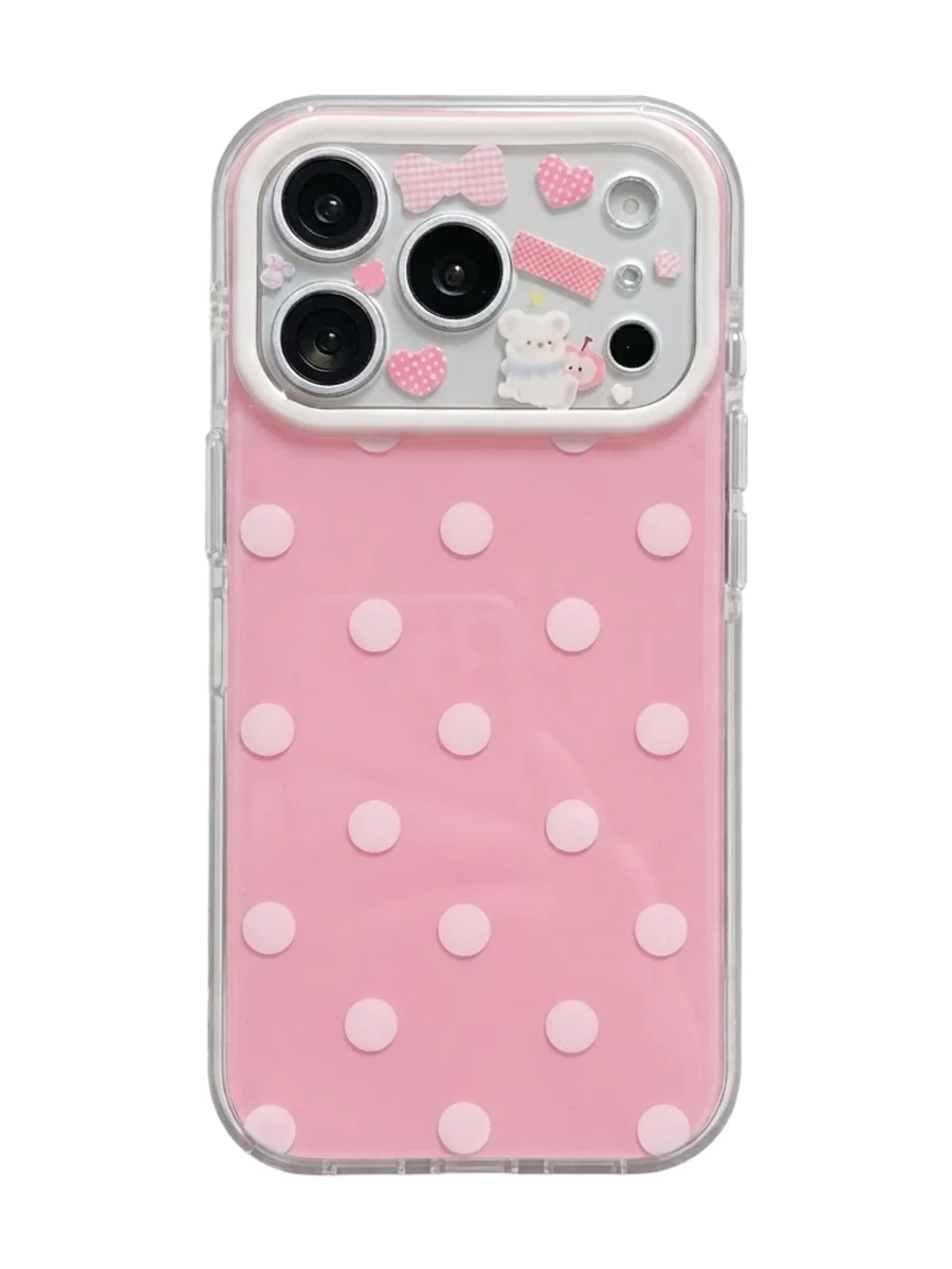 Lunares Corazón Pink para iPhone