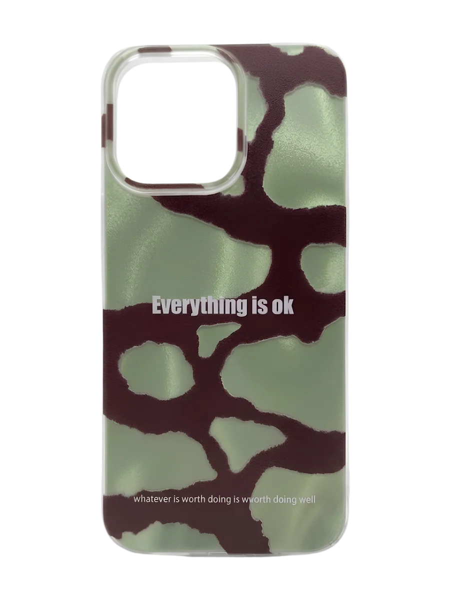 Camuflaje Verde para iPhone